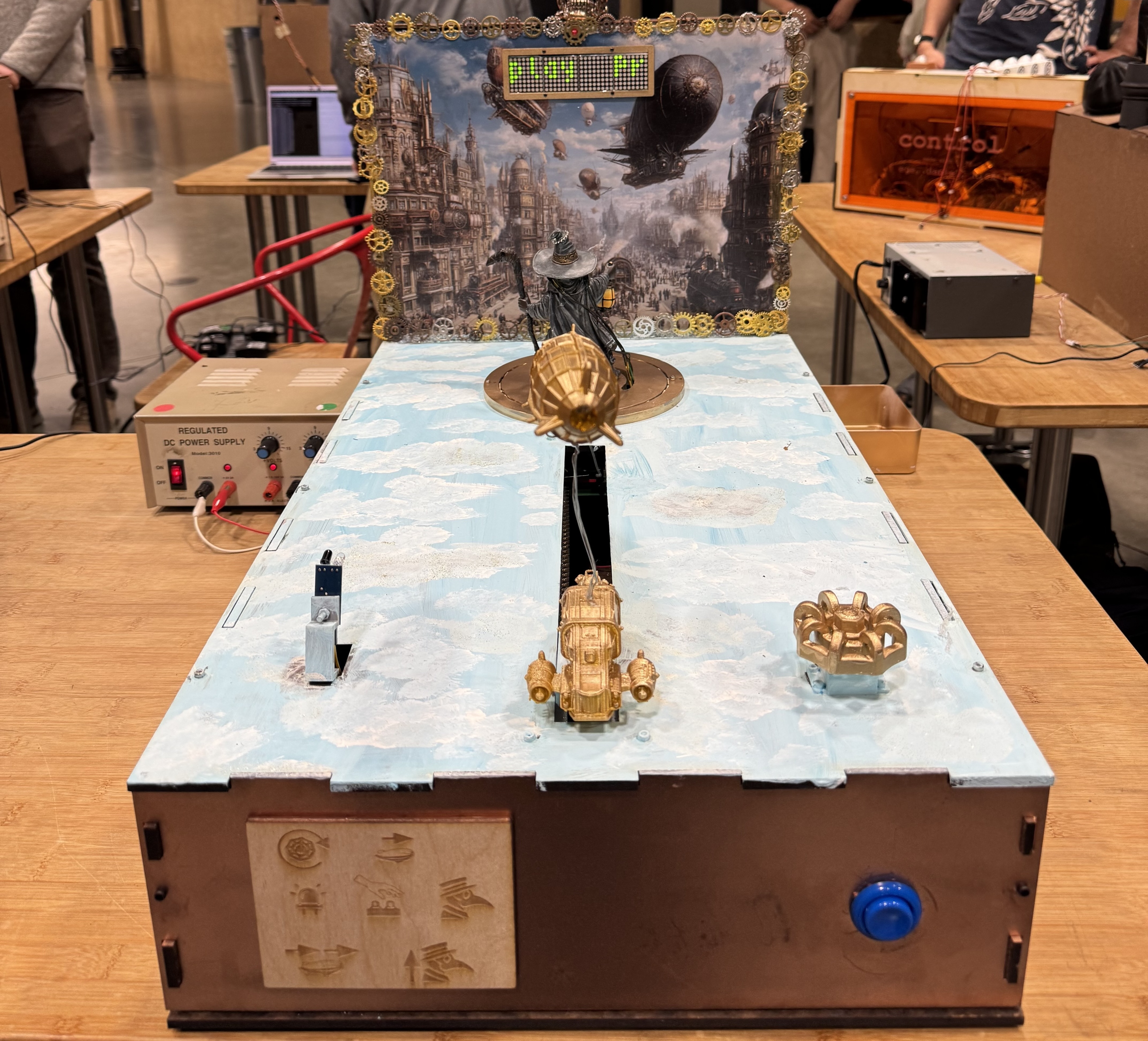 The Plague’s Gaze: Mechatronic Arcade Game